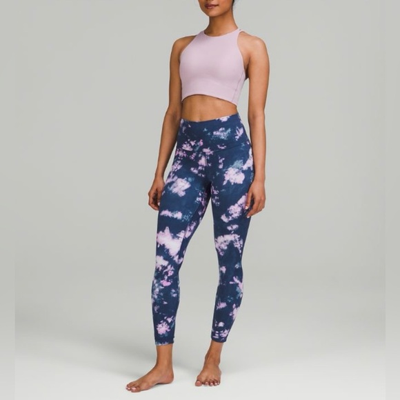Lulu Lemon Size 2 Align Tie Dyed Leggings.